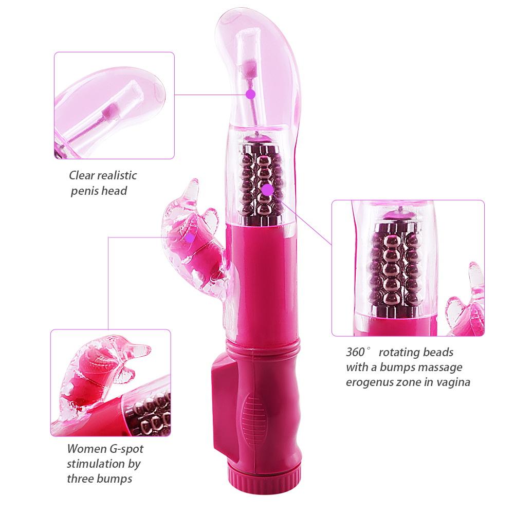 Rotating Rabbit Vibrator