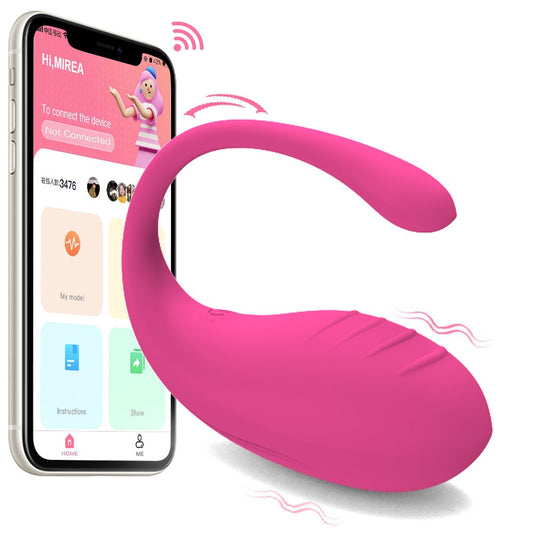 App controlled G-spot vibrator