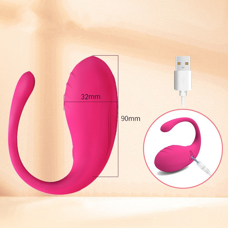 App controlled G-spot vibrator