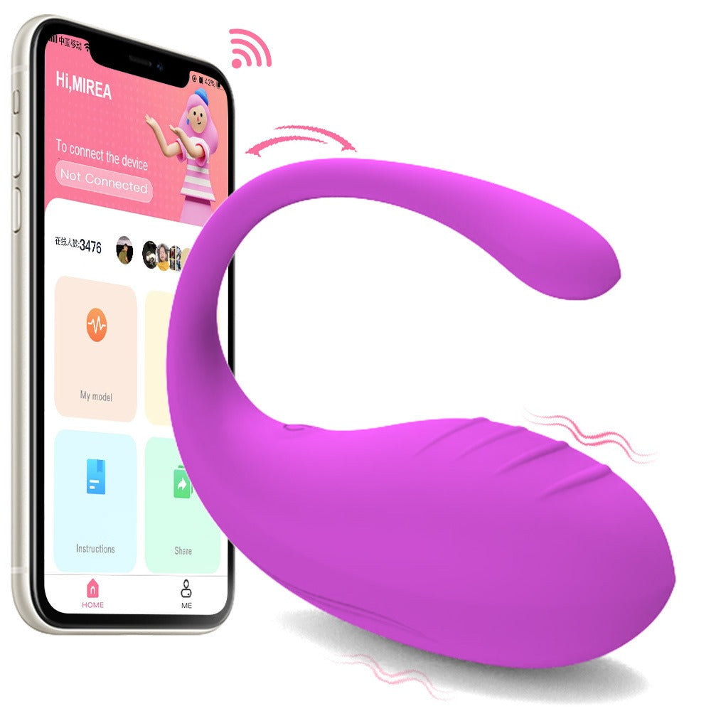 App controlled G-spot vibrator