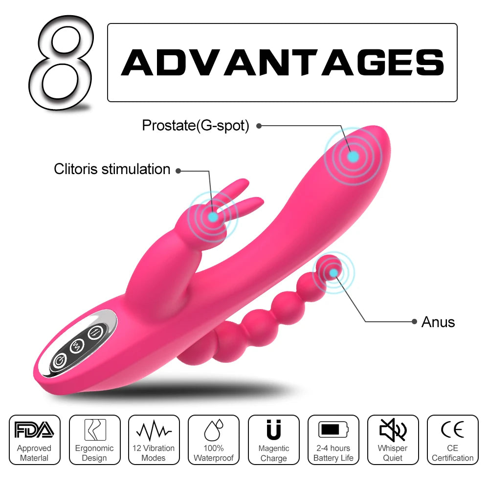 Rechargeable Rabbit Vibrator