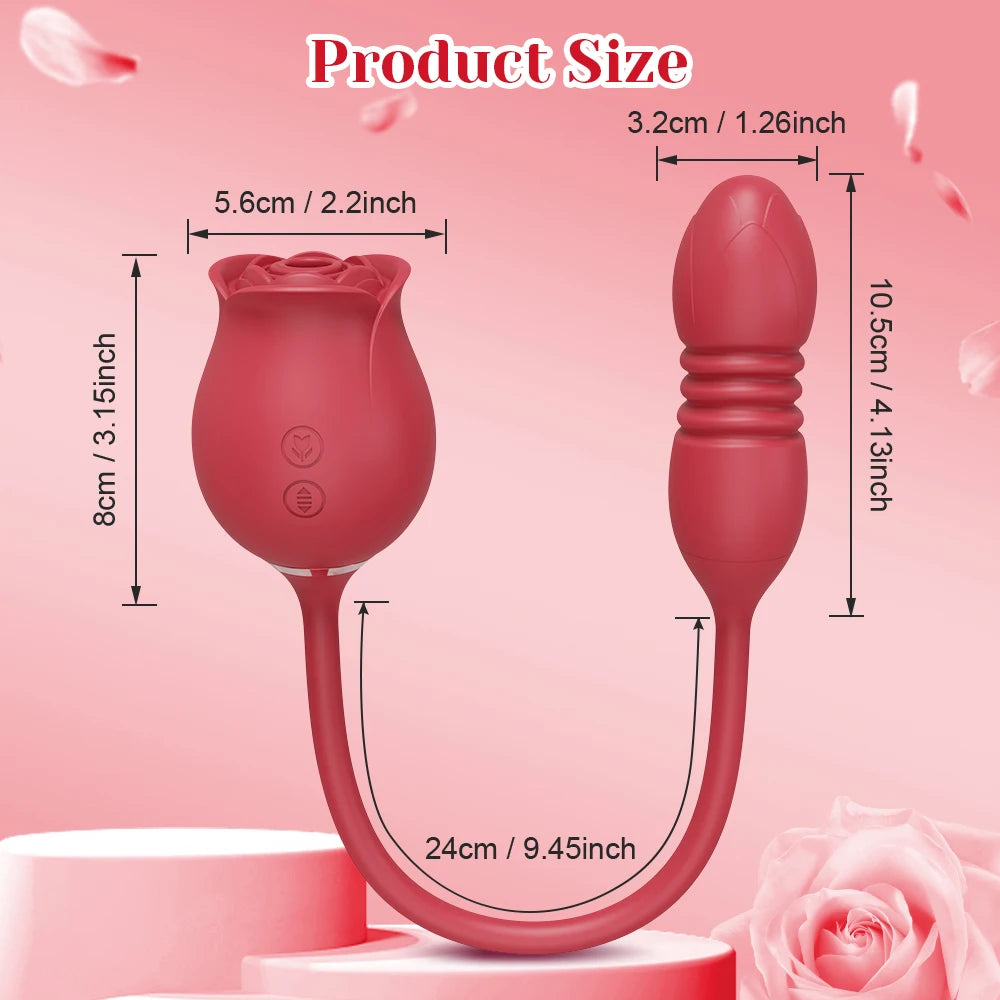 Rose Sucking Vibrator