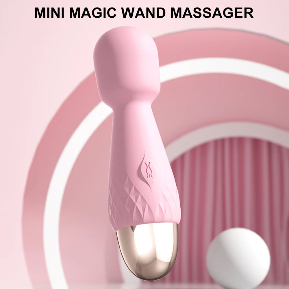 Mini Magic Wand Vibrator