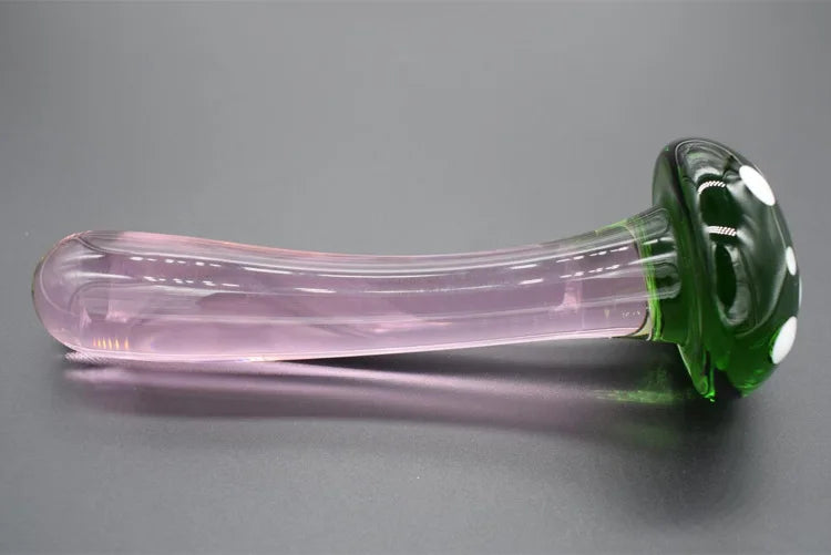 Mushroom Glass Dildo