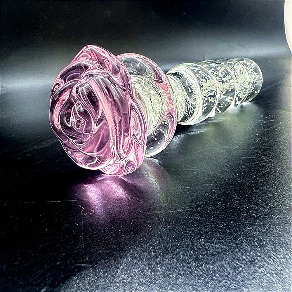 Luminous Rose Dildo