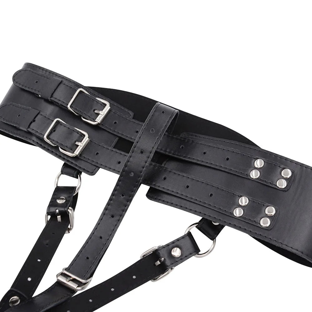 Leather Strap on Belt