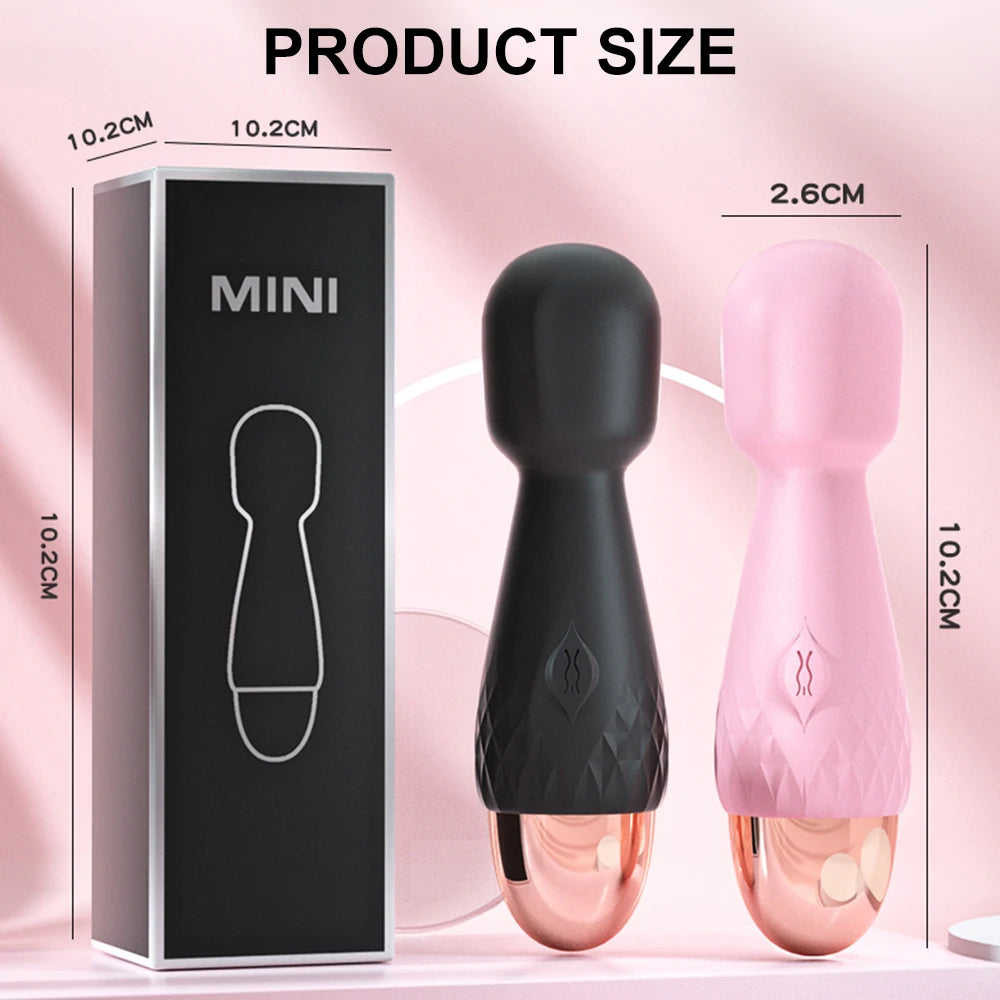 Mini Magic Wand Vibrator