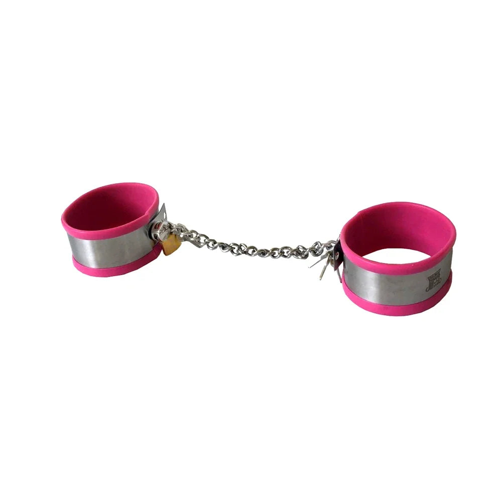 Metal Chastity BDSM Set