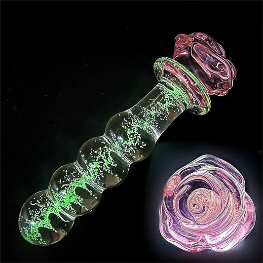 Luminous Rose Dildo