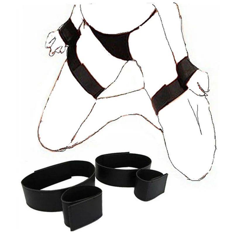 Adult Bdsm Bed handcuffs