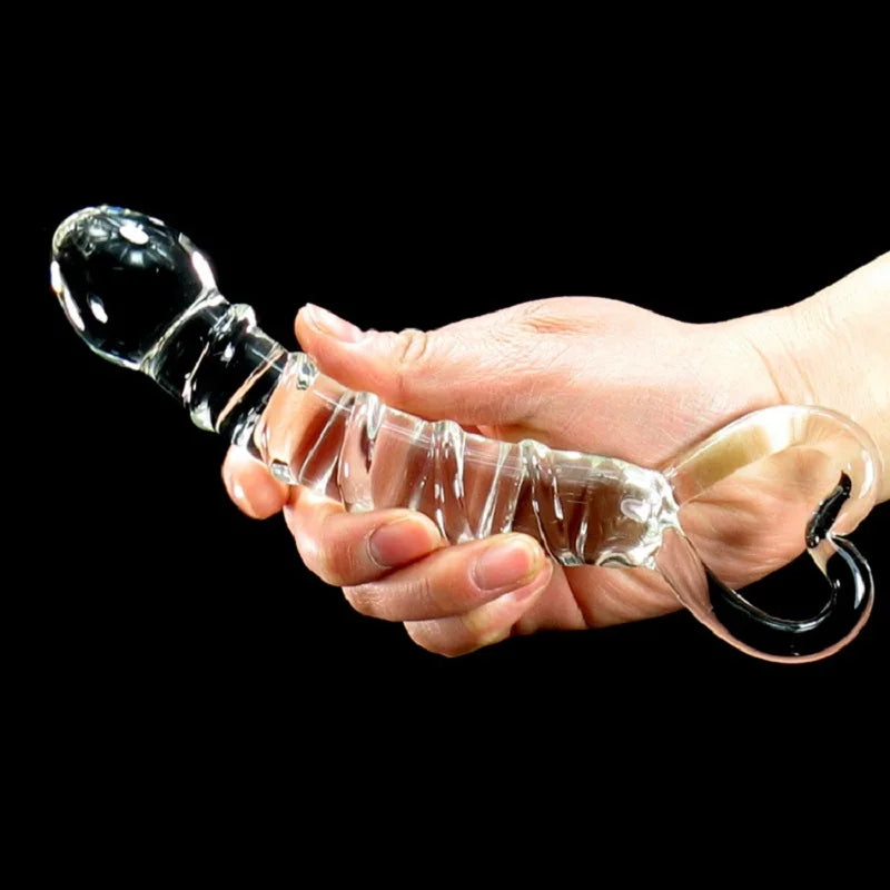 Crystal Heart Dildo