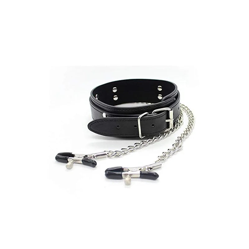 Leather Choker Collar