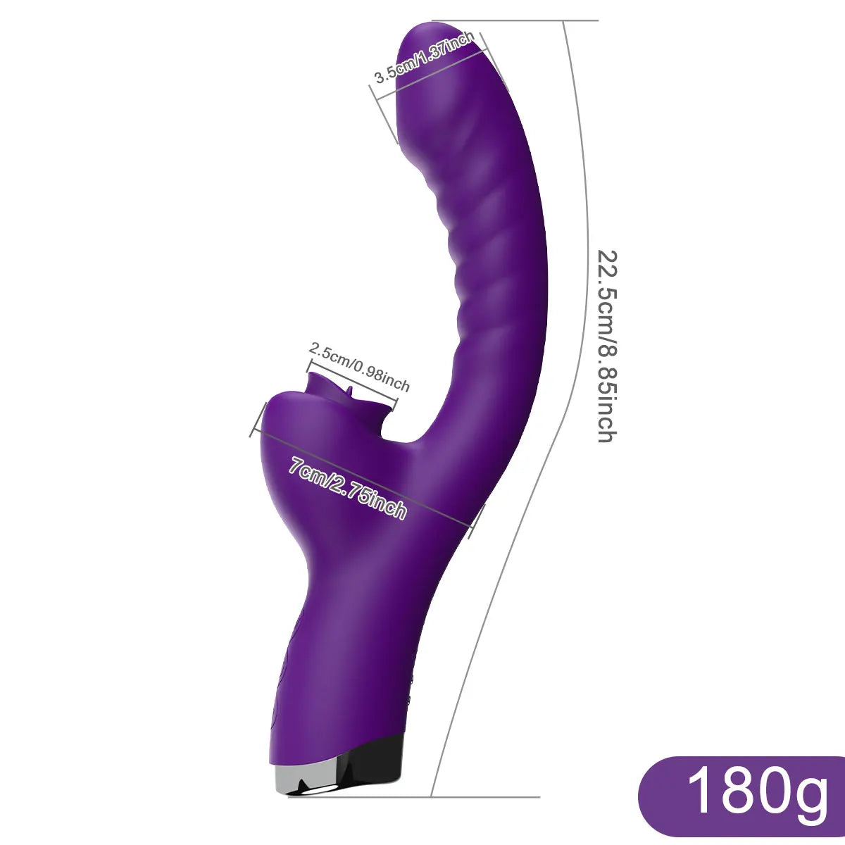 Vibrador para lamer el clítoris