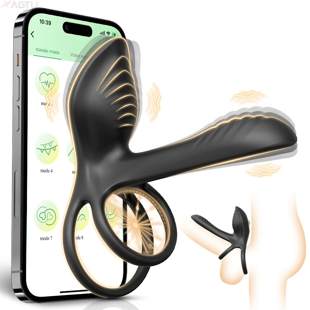 APP Control Vibrating Cock Ring