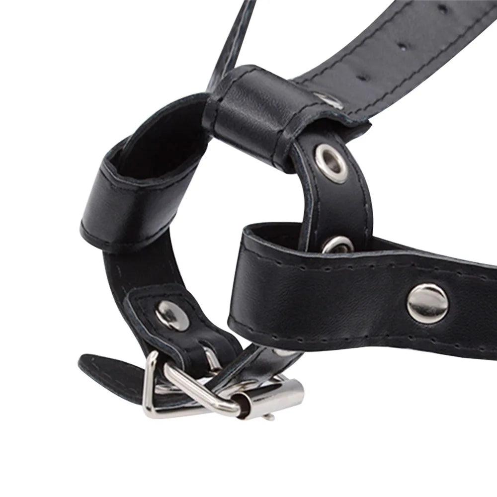 Leather Strap on Belt