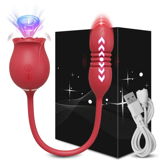 Vibrador chupador de rosas