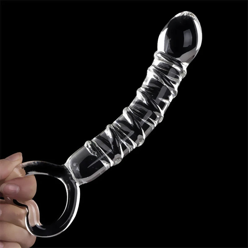 Crystal Heart Dildo