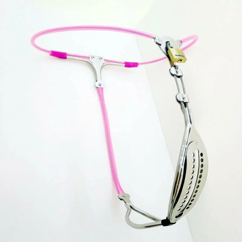 Stainless Steel Female Chastity Belt