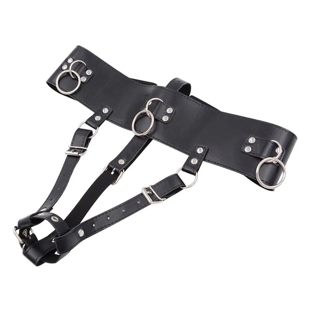 Leather Strap on Belt