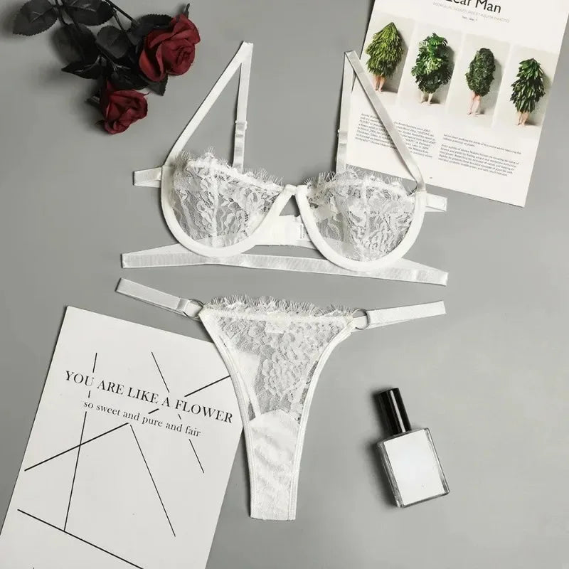 Fairy Embroidery Brief Sets