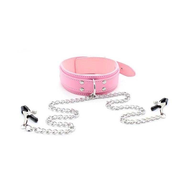 Leather Choker Collar