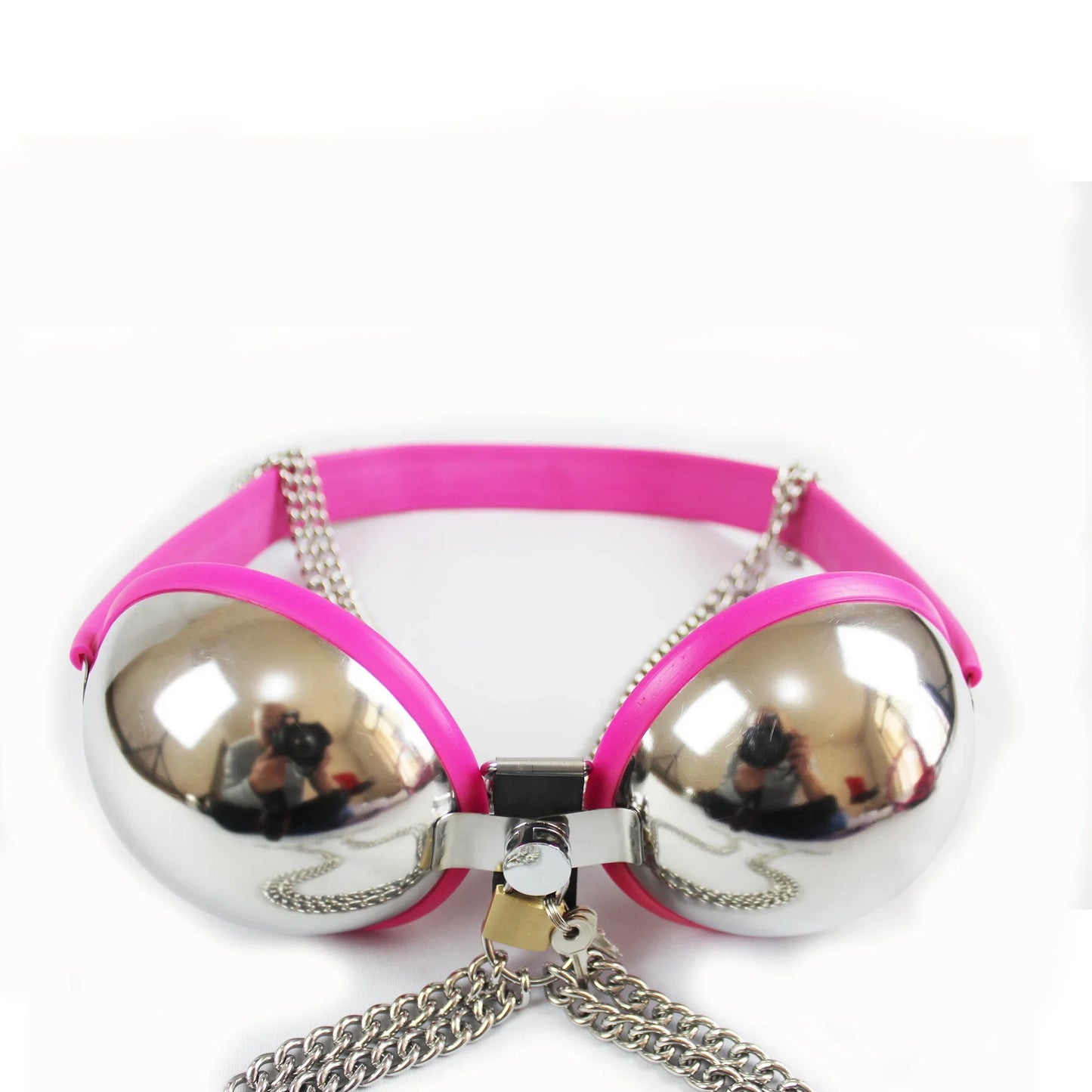 Metal Chastity BDSM Set