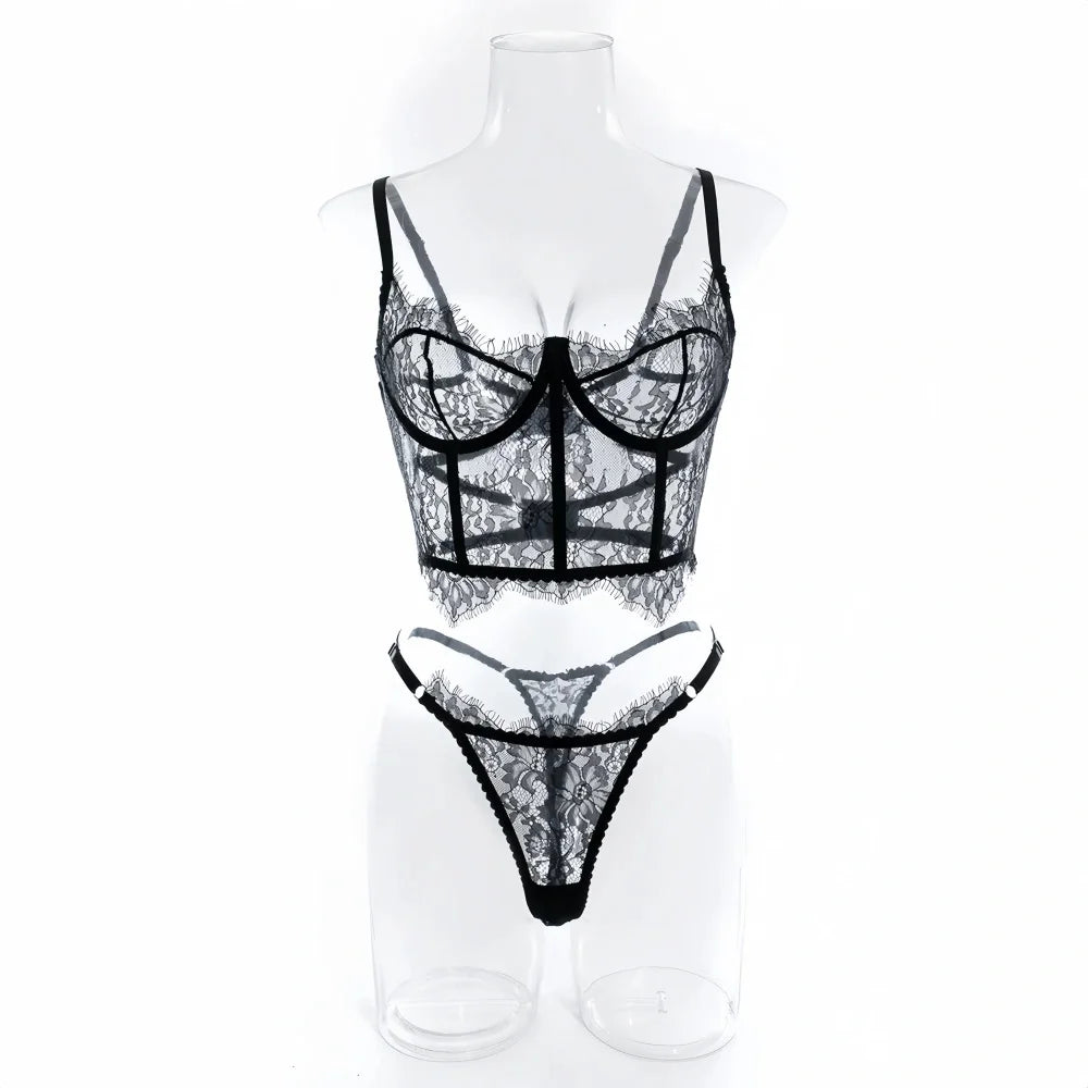 Krasapt Bustier Lingerie Set