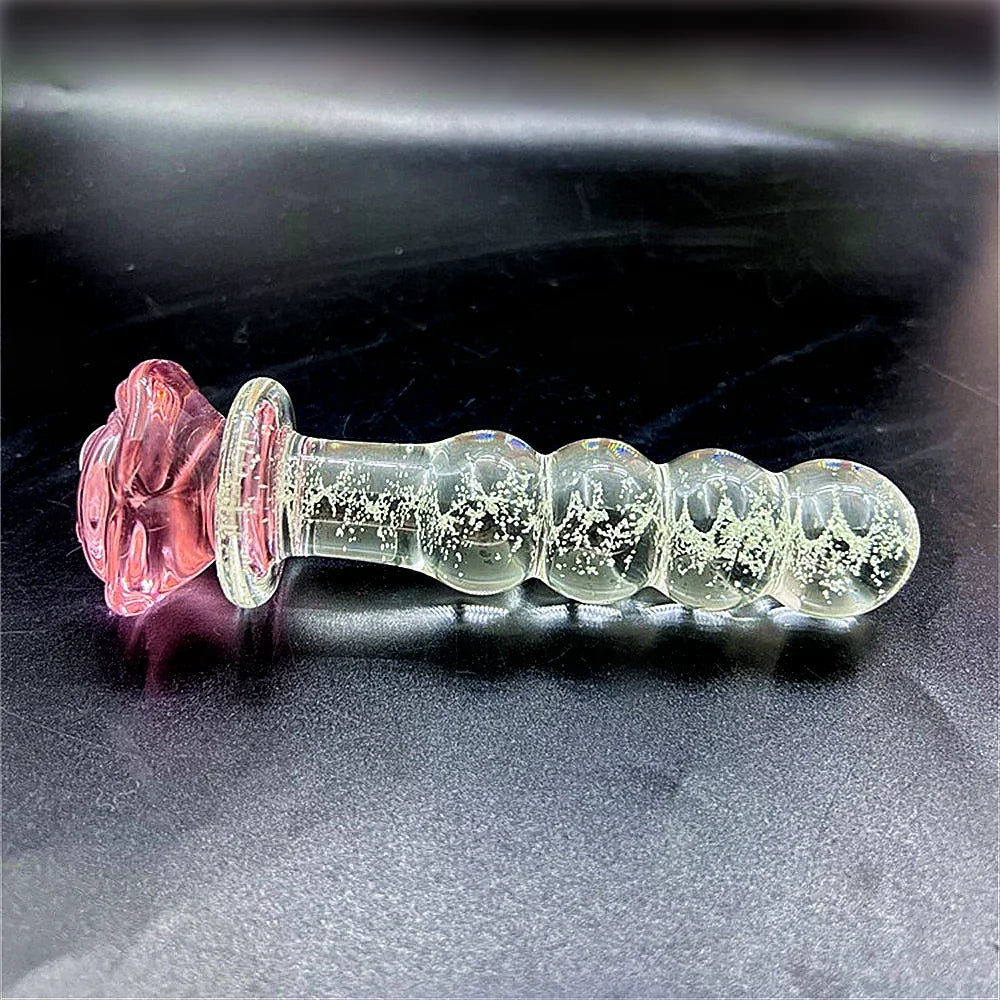 Luminous Rose Dildo