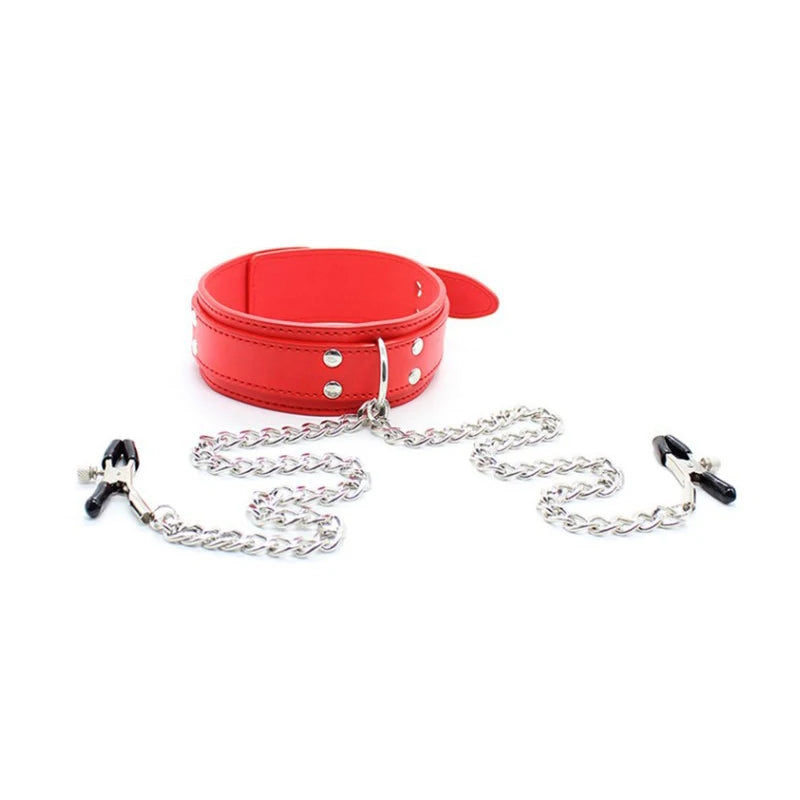 Leather Choker Collar