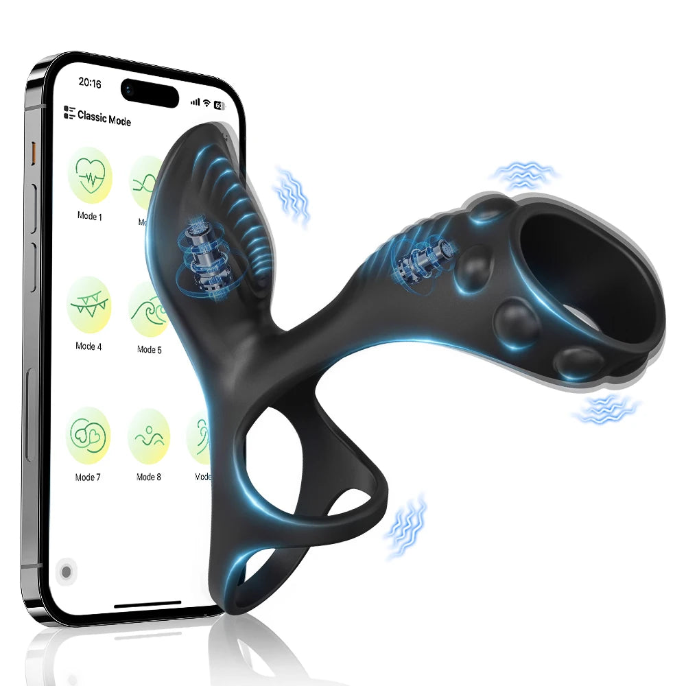 APP Control Vibrating Cock Ring