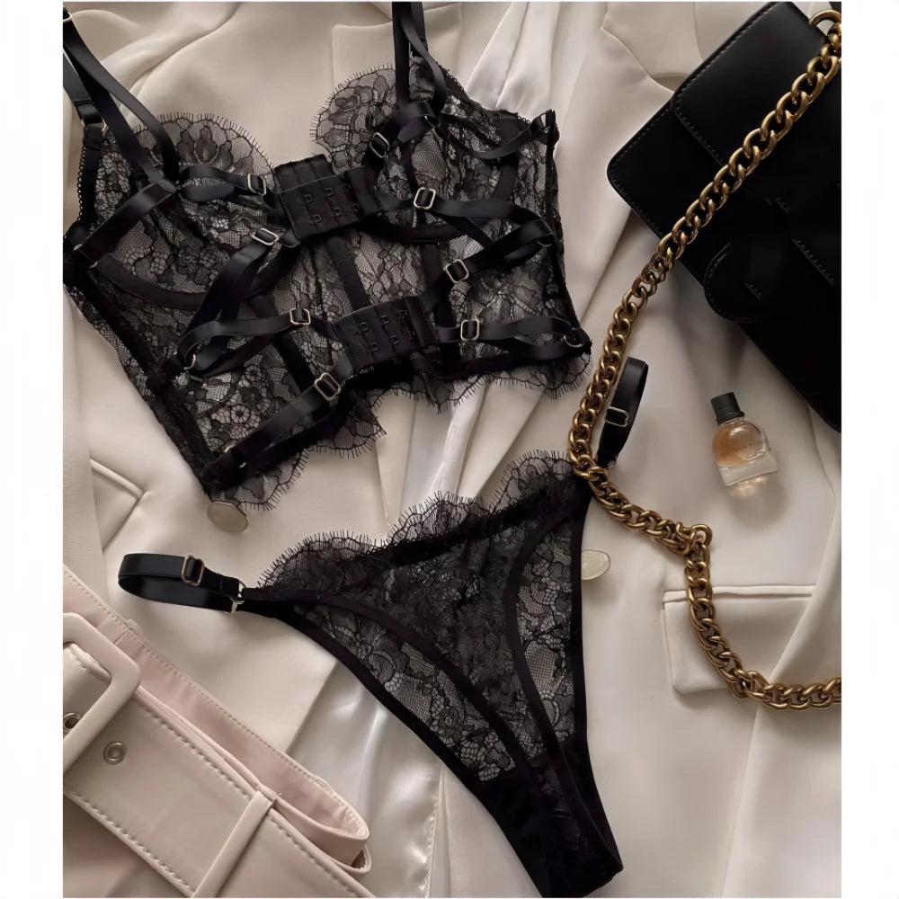 Krasapt Bustier Lingerie Set