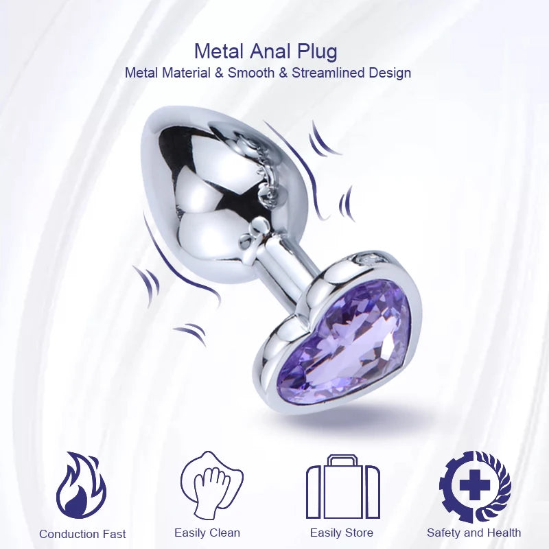 Crystal Anal Plug