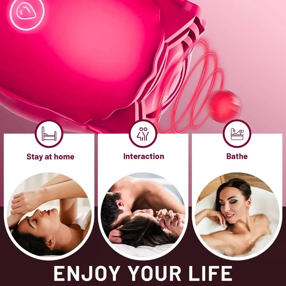 Rose Vibrator Stimulator