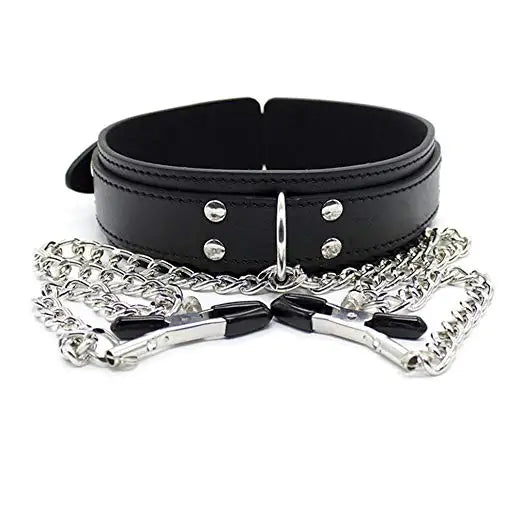 Leather Choker Collar