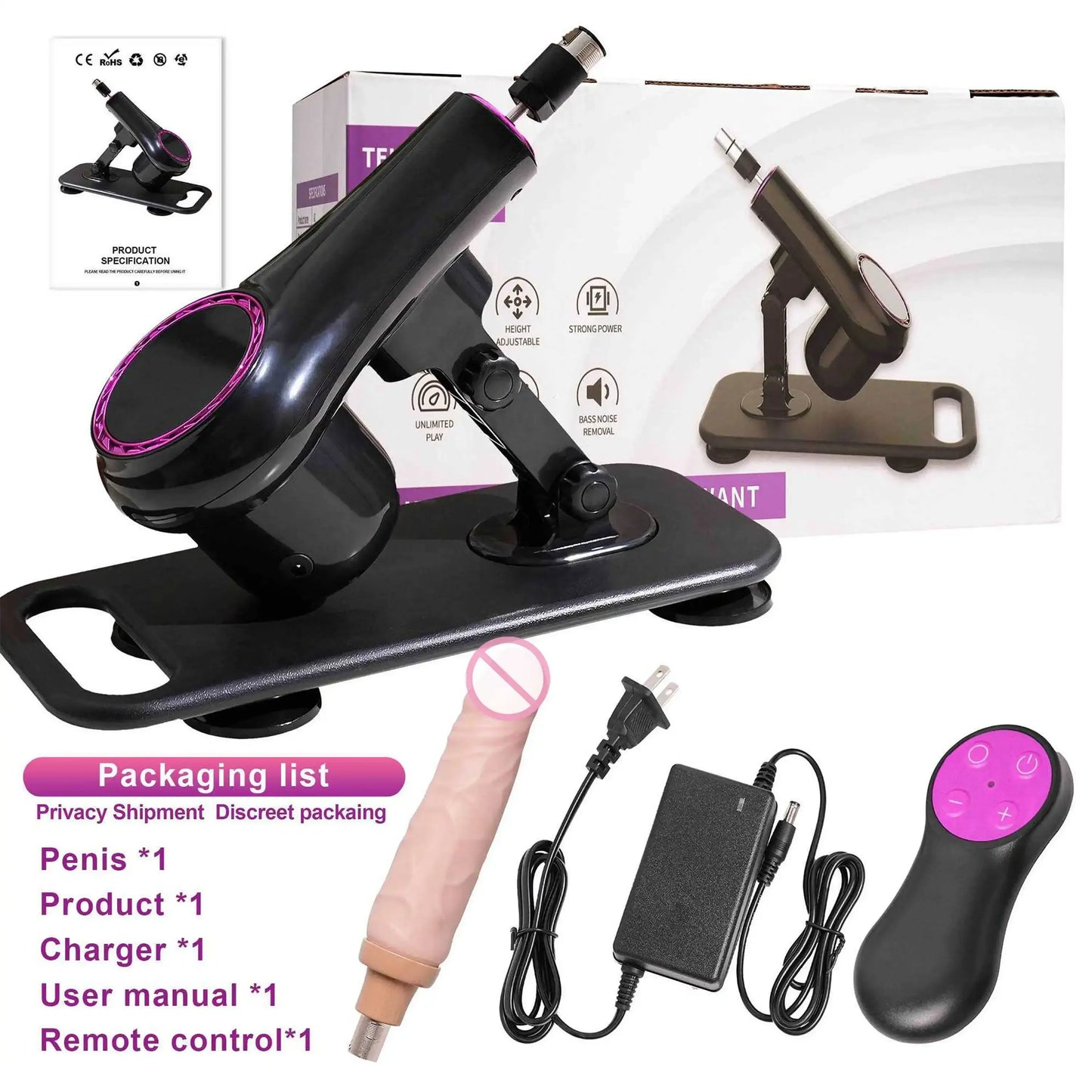 Automatic Sex Machine with Dildo